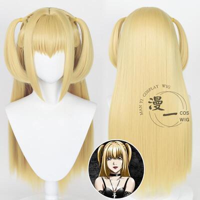 漫一 死亡笔记 death note 弥海砂 cos假发  硅胶仿真头皮顶