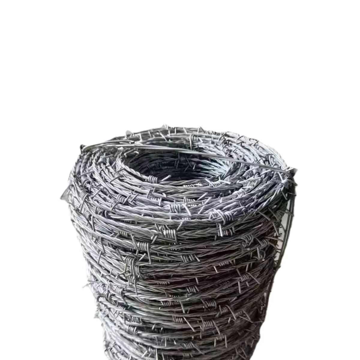 普通刺绳 铁丝刺网 刺丝 热镀锌刺绳 镀锌刺网 刺绳 铁丝刺网