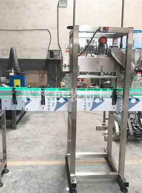 塑料桶压盖机 自动湿桶巾压油盖机VMK 压酱油食用醋履带式盖机械