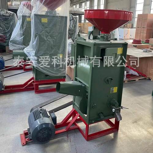 家用SB50组合碾米机带抛光水稻脱壳机剥谷机三相电商用大米加工