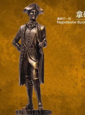 正品复欧式古人物办摆件书房公室轩尼诗复古骑士破拿仑雕塑铠甲勇