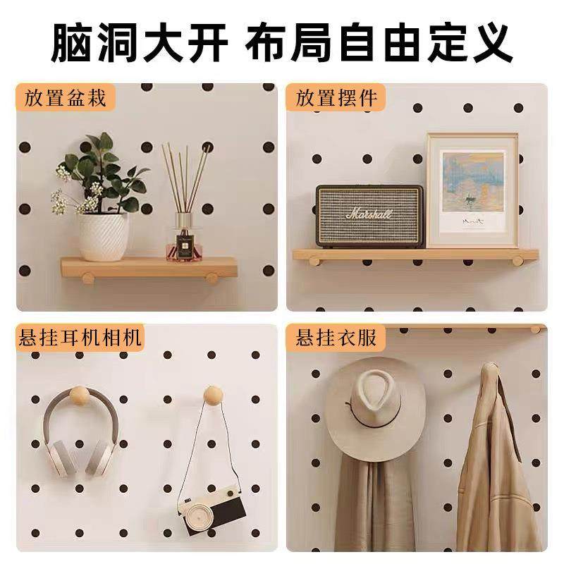 洞洞板衣镜关体隐藏式推拉全身镜子家用ALB可一闭壁挂墙玄穿关试