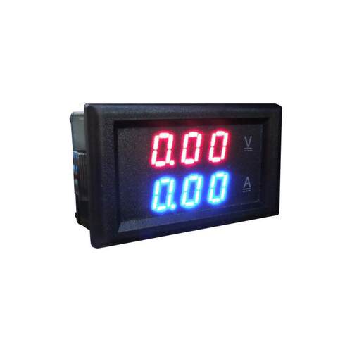 YB28VA 霍尔直流数显电压表电流表头LED数字双显DC10A50A100A200A