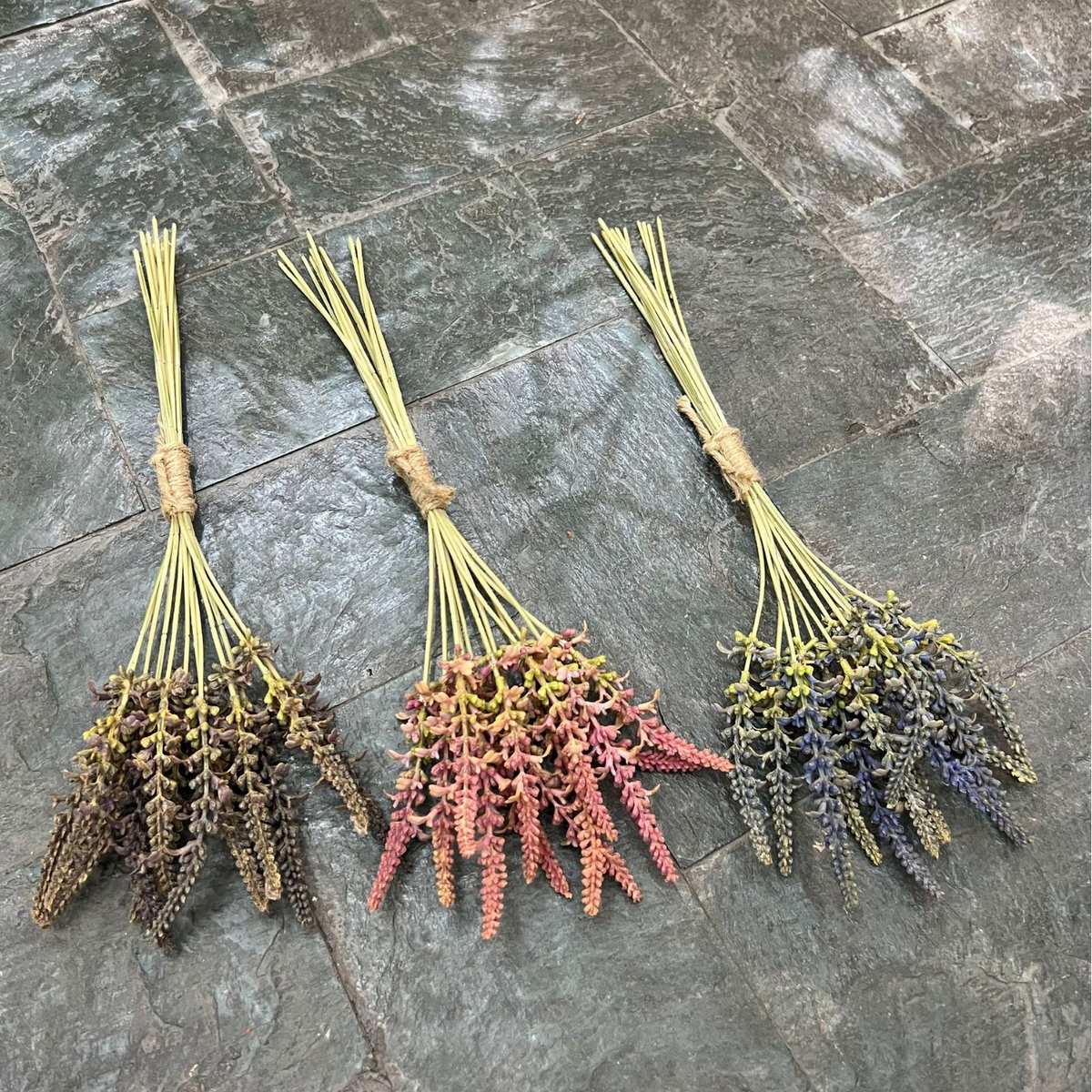 仿真花薰衣草12枝手札花束假花手工花家居影楼婚庆软装装饰