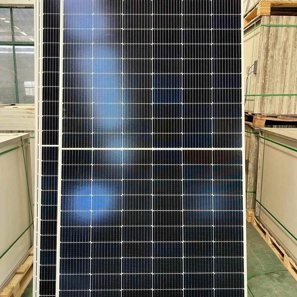 晶澳580w585w590w双面原厂正A级质保太阳能光伏发电板单晶硅直流