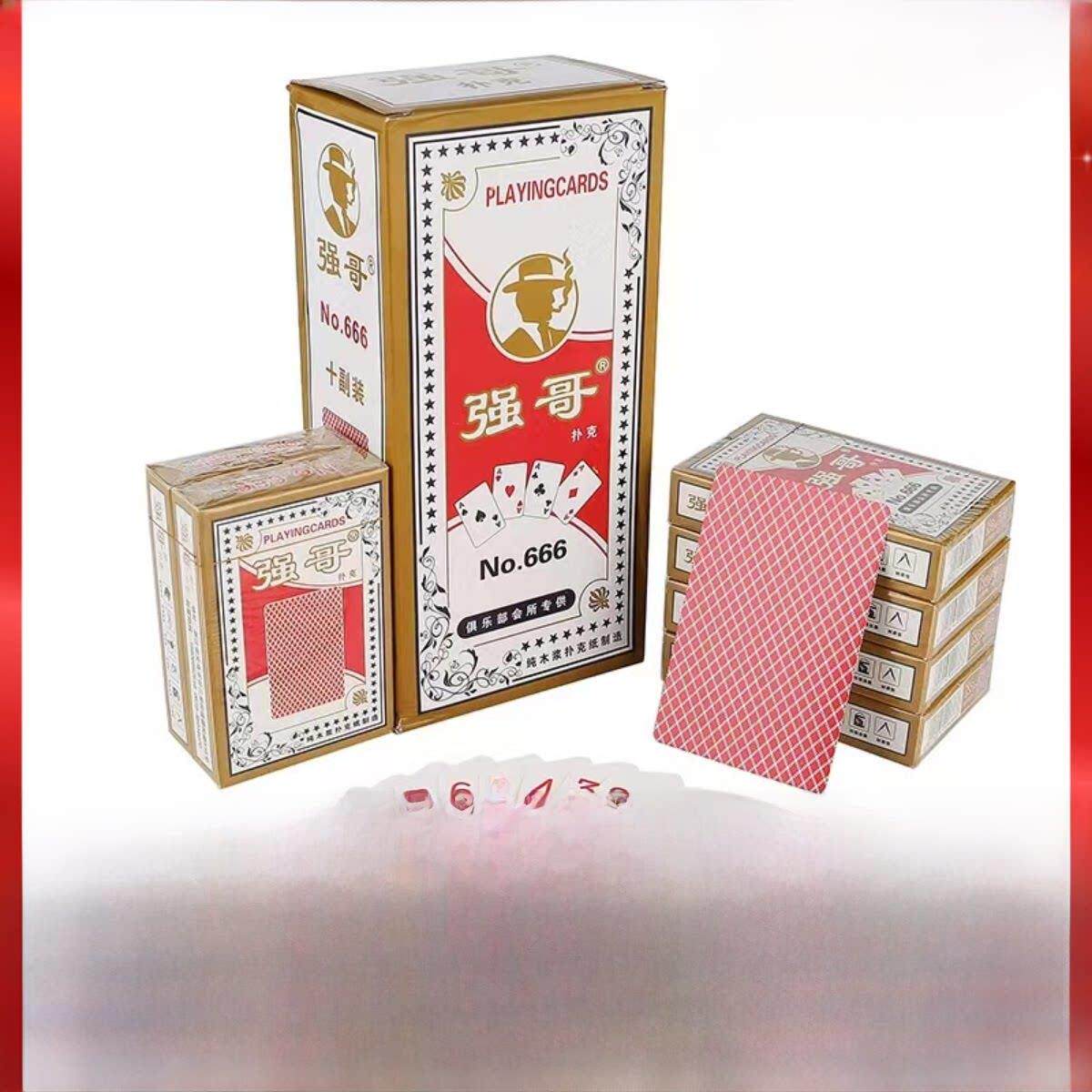 10副包邮 德州强哥扑克牌全系列纸牌朴克牌批666  888 999多款