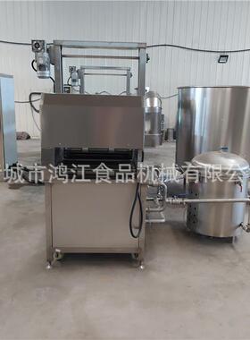 薯鸿江塔油炸线带刮渣 半成底品薯塔油炸机 冻速薯塔加部工配套设
