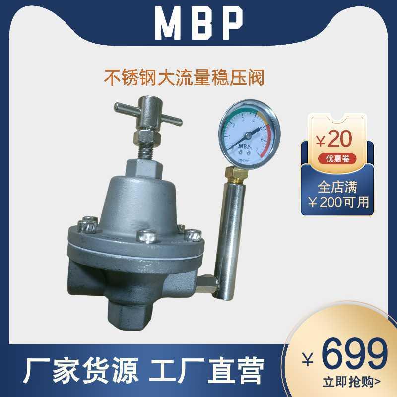 现货喷涂泵大/小流量油漆调压器铝合金阀体弹簧结构稳压阀