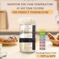 Sourdough Starter Jar Home Baking Supplies Kitchen thumbnail 4