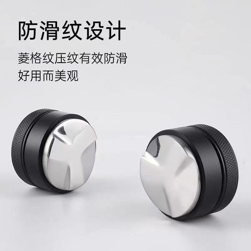 咖啡粉器粉填锤51压nm-017意mm58mm压粉锤式咖啡机器具不锈钢压器