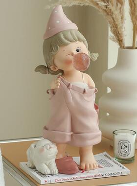 女孩轻奢高级感小众玄关客厅电视柜家居装饰品摆件闺蜜生日礼物女