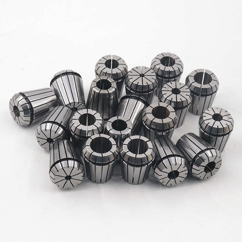 夹-19pcs铣刀mt2er32夹头套装er32盒柄塑柄铝+mt2弹性铣刀筒包装