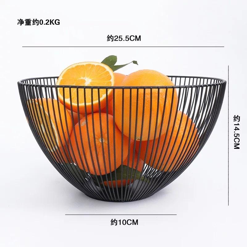 ins北欧铁艺水果糖果装饰摆件