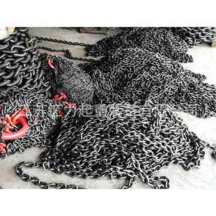 汇力厂家供应80级2叉链条索具12mm起重吊链3t2m