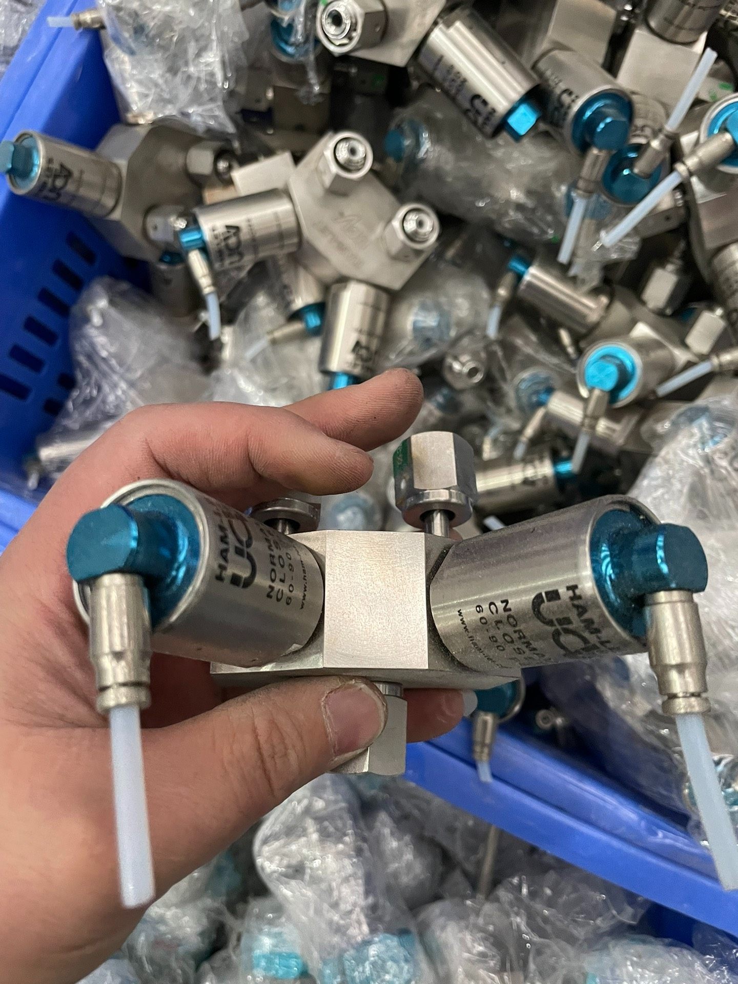 二手拆机原装HAM-LET  UCV 阀， HMB21-4L