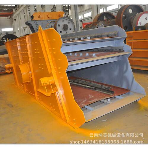 老挝大型振动筛价格矿山多层高频振动筛破碎筛分设备震动筛