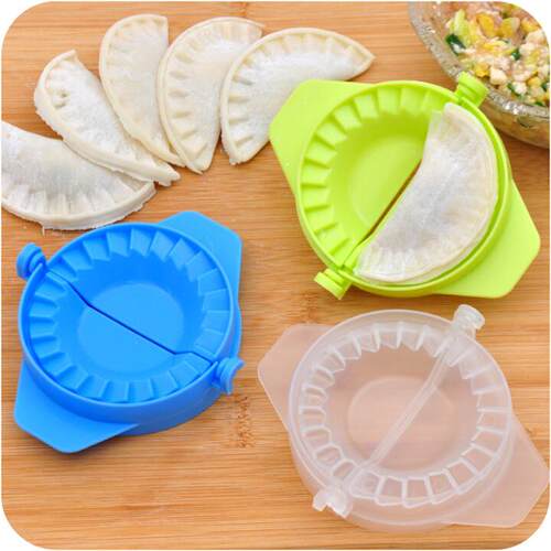T Creative Kitchen Manual Dumpling Maker, Plastic Colorful D
