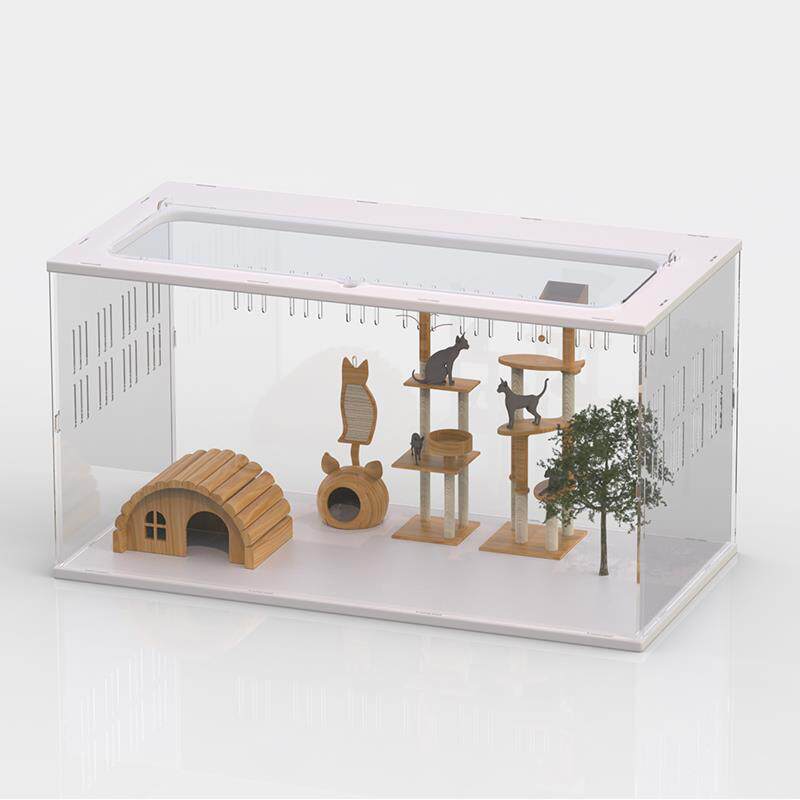 爬宠角蛙饲养盒饲养箱爬虫箱宠物蛇蜘蛛蝎子蜈蚣守宫蜗牛昆虫爬缸