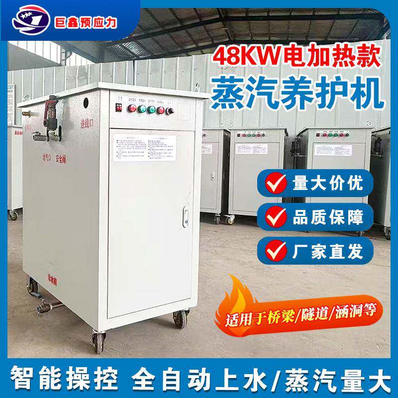 24KW水泥管道养护电热蒸汽发生器设备电加热自动喷淋蒸汽机
