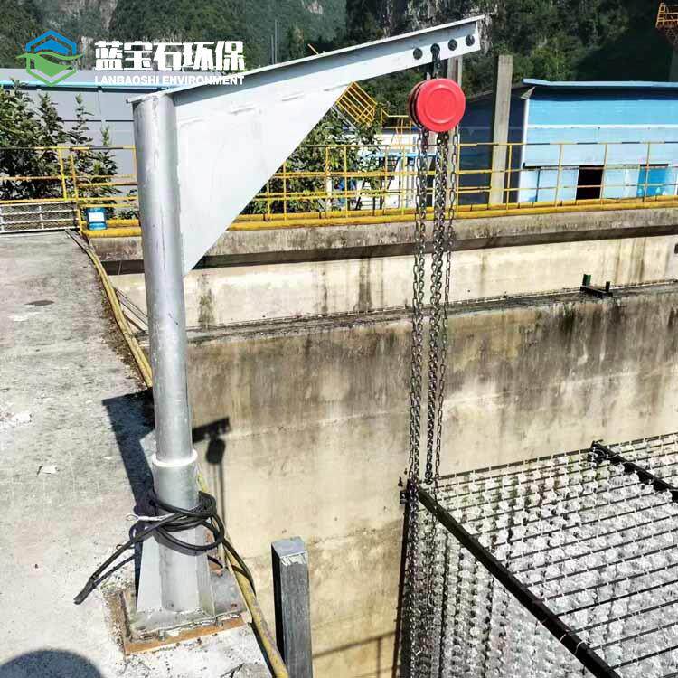 潜水推流器安装系统支架IV型304不锈钢导杆起吊架装置固定耦合器