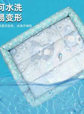 新款直销宠物冰垫 亚麻冰丝夏季猫窝狗窝宠物垫宠物凉席宠物床