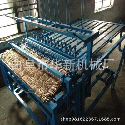 现货供应草帘编织机 多功能厚薄草帘机 新款大棚草帘机
