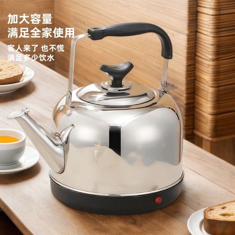 大容壶量电热水烧水壶家用YFS-1电壶锈钢加厚自动断电热水壶开不
