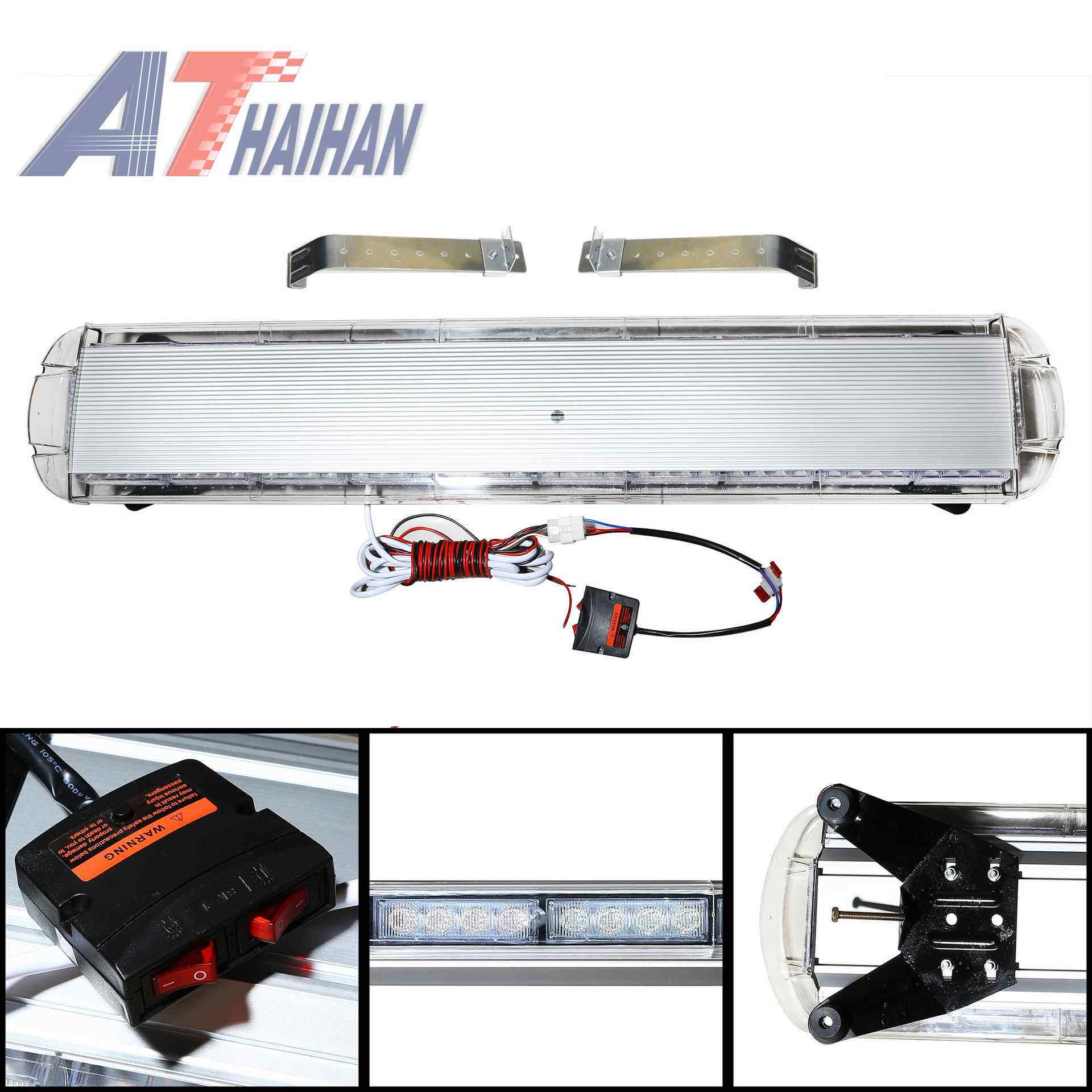 88LED长条爆闪灯88LED长条警示灯汽车长排警示灯爆闪灯47寸