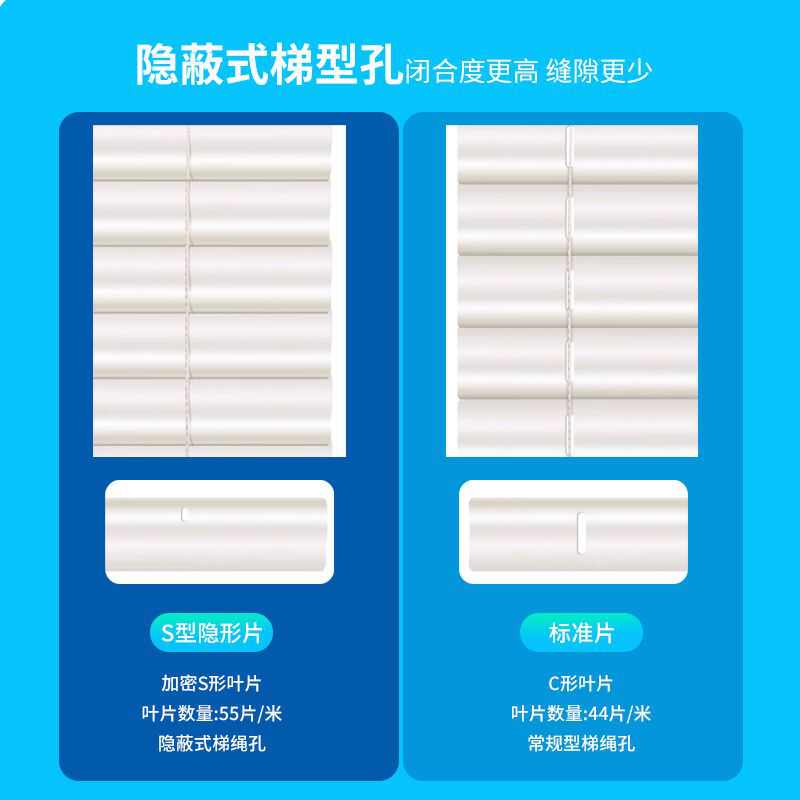窗帘遮光免打孔卫生间浴室防水窗户百叶窗帘厨房遮挡遮阳防晒卷帘