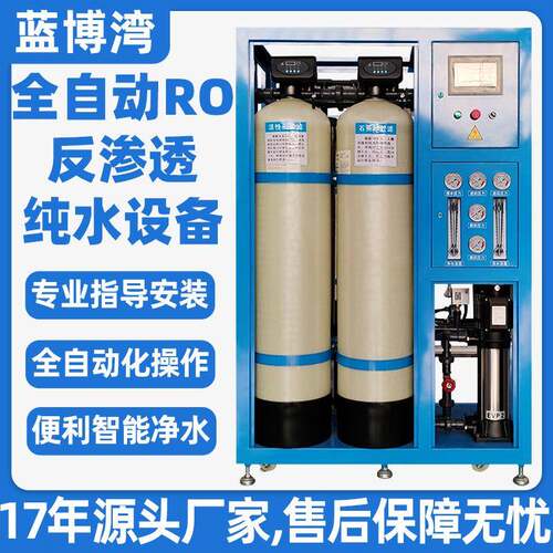 江浙沪反渗透设备纯净水去离子设备工业纯水设备500升高纯水设备