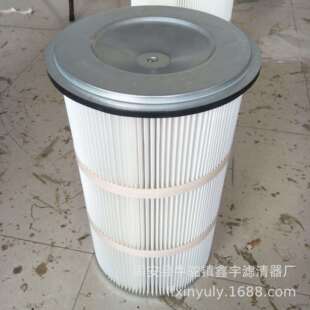 除尘滤芯喷涂流水线滤筒 鑫宇供应粉尘除尘滤筒3290快拆式