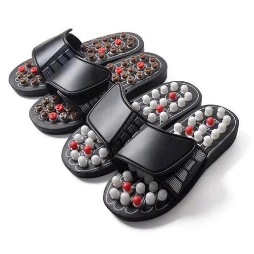 XIHAHA Spin Acupoint Massage Slippers Sandal for Men Women F