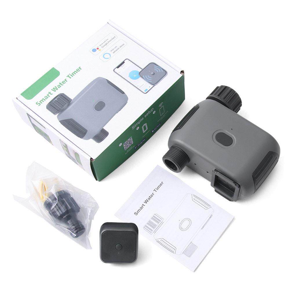 涂鸦WiFi连接远程水阀灌溉智能控制器泳池果园种植定时自动浇水器