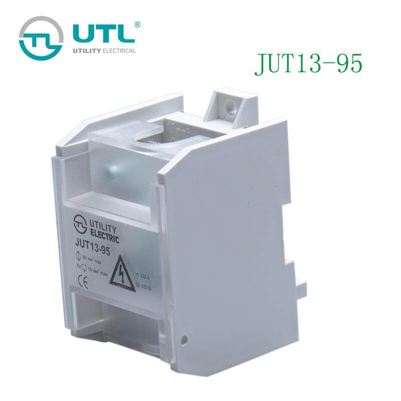 尤提乐端子JUT13-95一进四出230A大电流铜块端子进线95平方接线排
