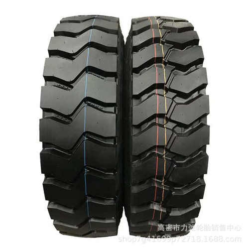 矿山卡车轮胎钢丝抗压825r16货车花纹现货批发胎825r16加深短途