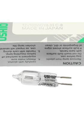 USHIO显微镜灯泡JC 12V20W G6.35 12V35W JC 12V50W JC 12V100W