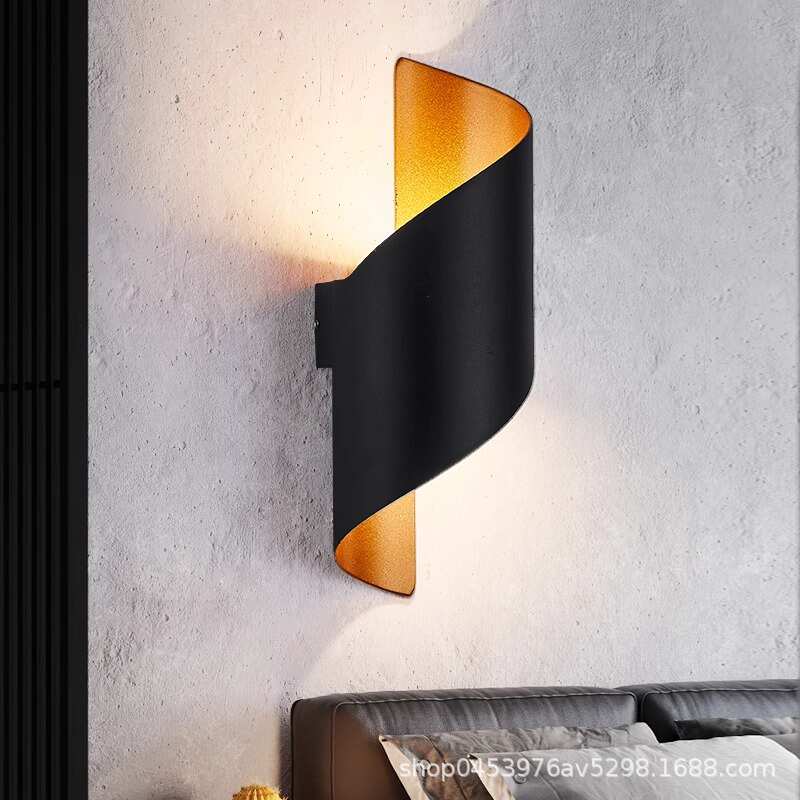 LED壁灯卧室床头灯客厅现代简约创意轻奢过道内北欧阳台户外防水
