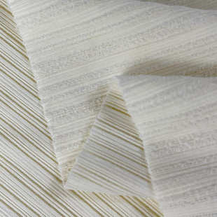 200g凉感冰感螺纹面料弹力针织速干冰丝罗纹布料百褶抽条坑条面料