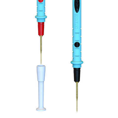多用表笔细特尖表笔线数字指针电压流硅胶防冻多用表配件测量笔表