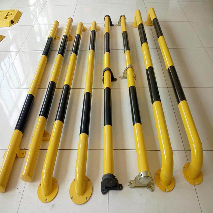 厂家定制U型钢管槽钢限位杆挡轮杆车位限位器防撞护栏挡车器阻车
