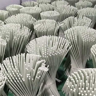 源头工厂3 帐篷支架农用拱棚杆 50mm玻璃纤维棒优质加硬育苗杆