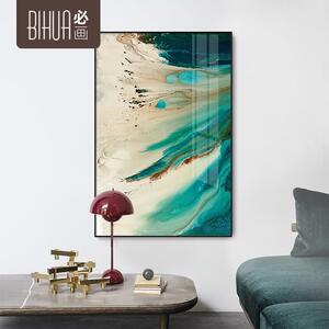 清流 轻奢客厅大幅壁画装饰画酒店走廊挂画抽象样板间画工厂