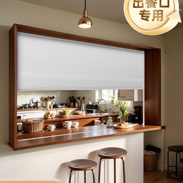 传菜窗挡板口出餐口推拉窗出菜口外卖窗口推拉门饭店挡风帘子厨房