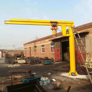 立柱式悬臂吊10吨 电动旋转小型旋臂吊 1吨2吨3吨5吨定柱式悬臂吊
