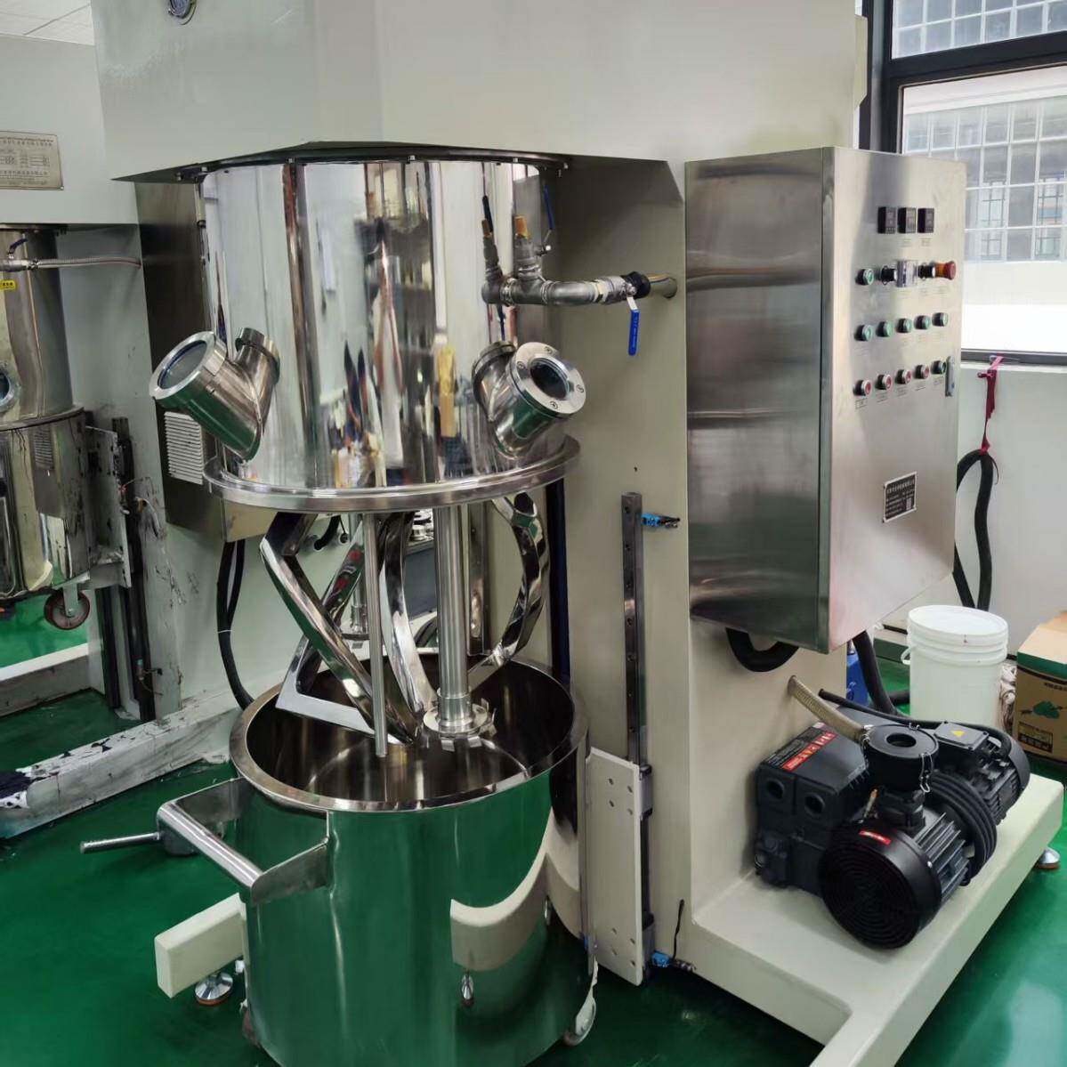 供应双行星动力混合搅拌机锡膏搅拌机压料分装机