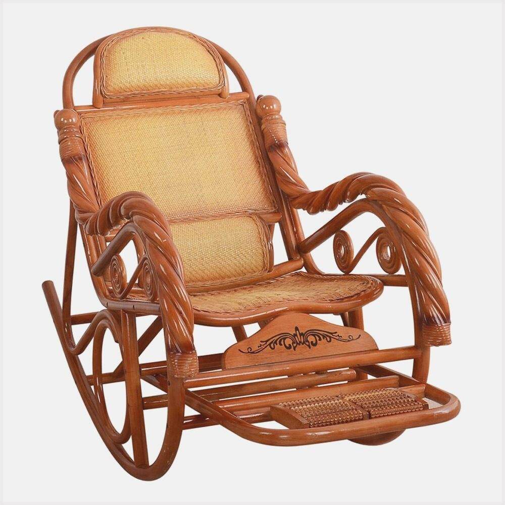 印尼天然植物真藤椅子摇摇躺椅摇椅懒人老人休闲躺椅逍遥椅大人