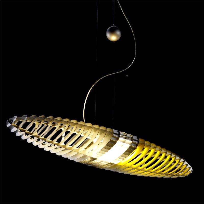 大SS-D7202利文艺复兴餐厅吧台吊灯太飞船店饰铺客厅椭意空圆中古