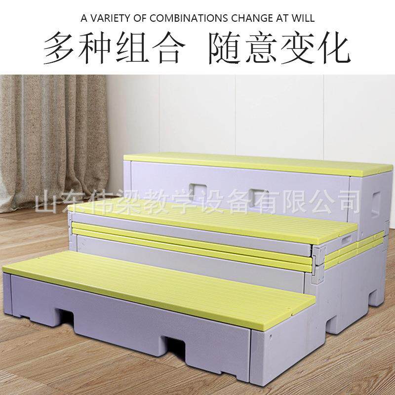 多功能音乐凳教室凳子六面体凳学生阶梯口才积木凳组合合唱凳