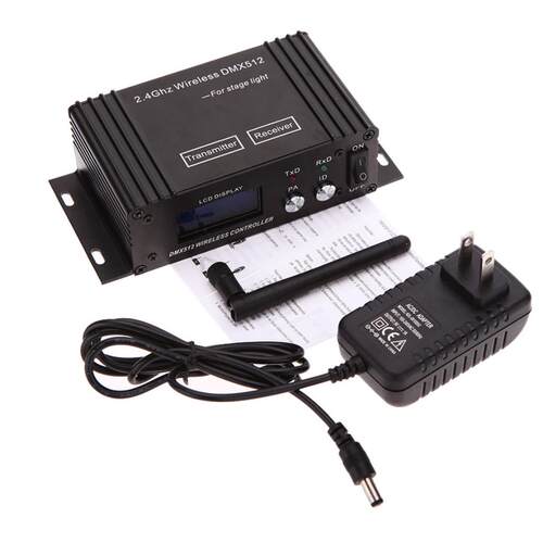 DMX5器1线2无收发控WVH台发射器台灯接收器无线灯舞光控制器