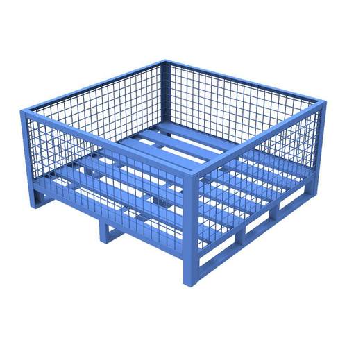 网格围栏金属托盘苏州料箱厂家供应川字型金属托盘仓储笼